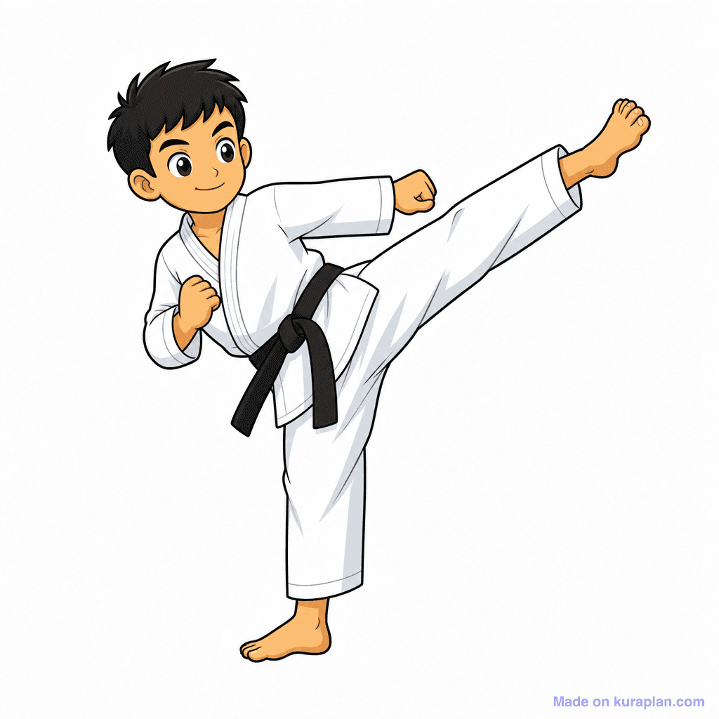 Sport Martial Artist Kick