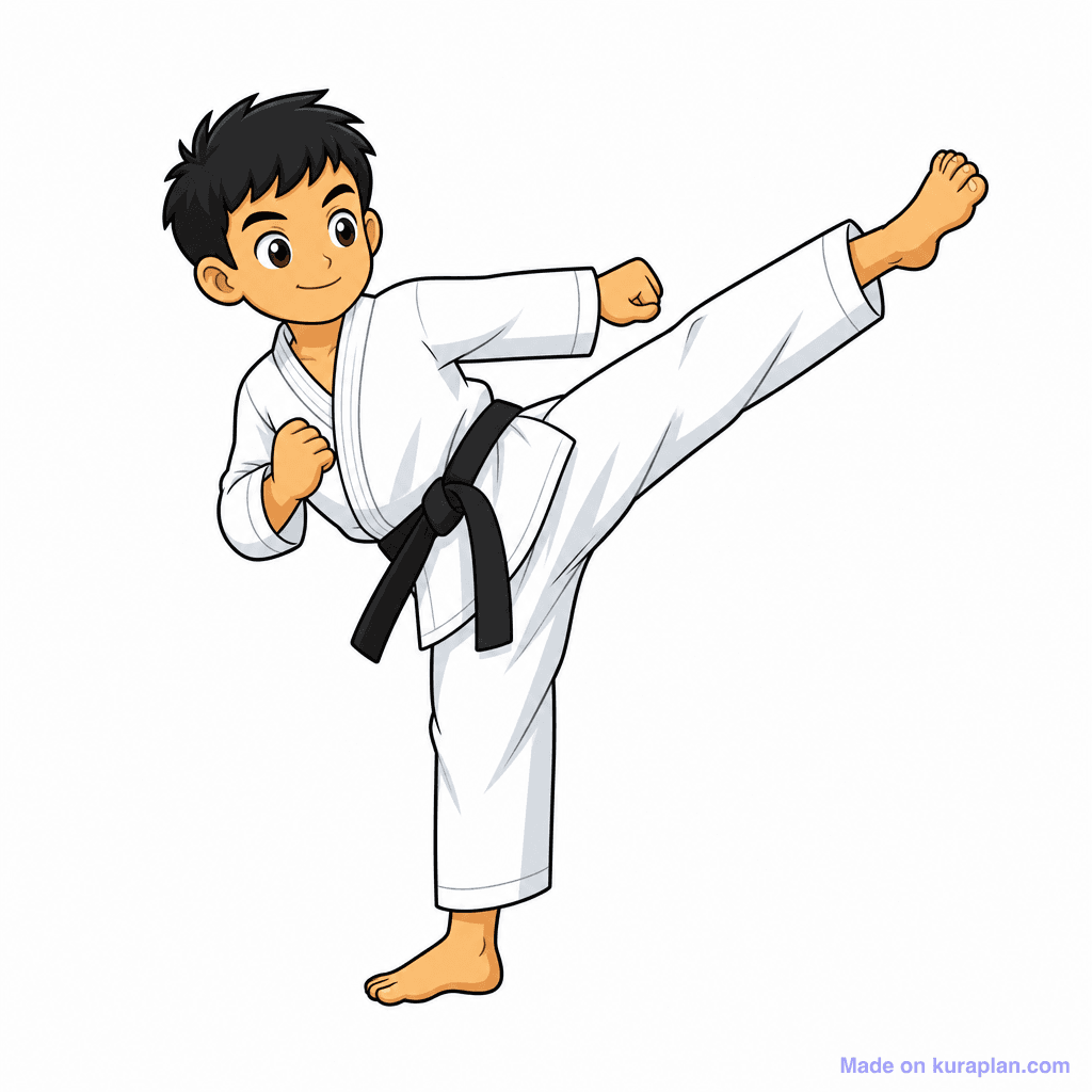 Sport Martial Artist Kick