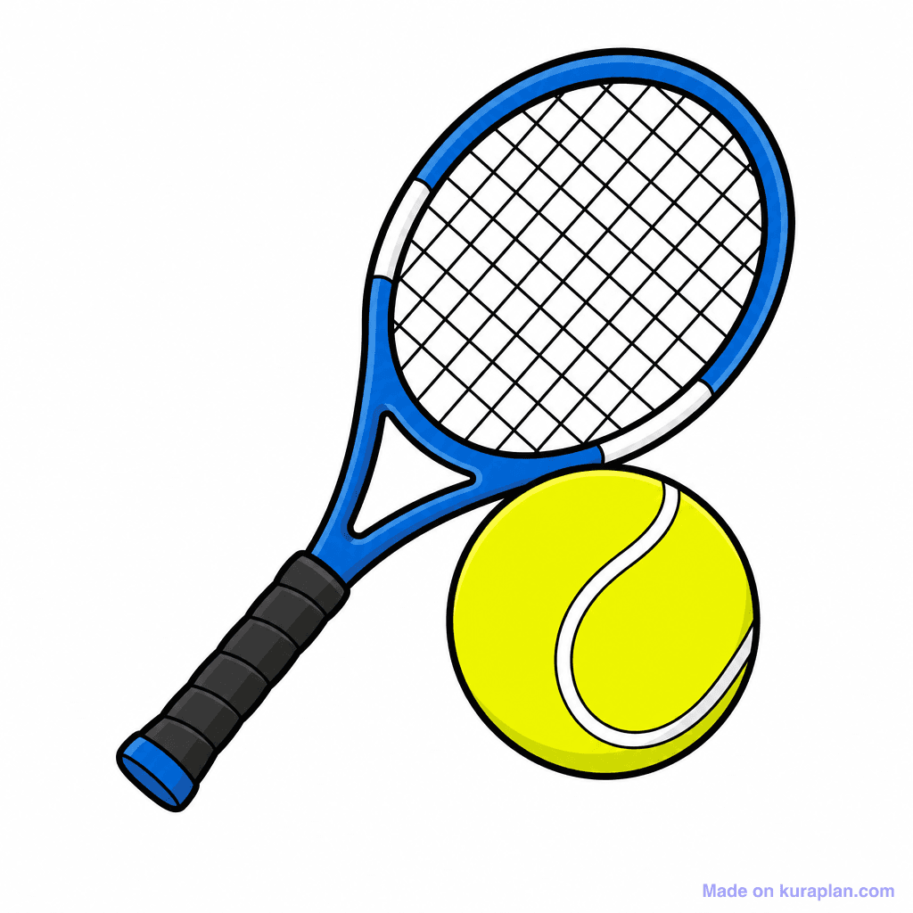Sport Tennis Racquet Ball