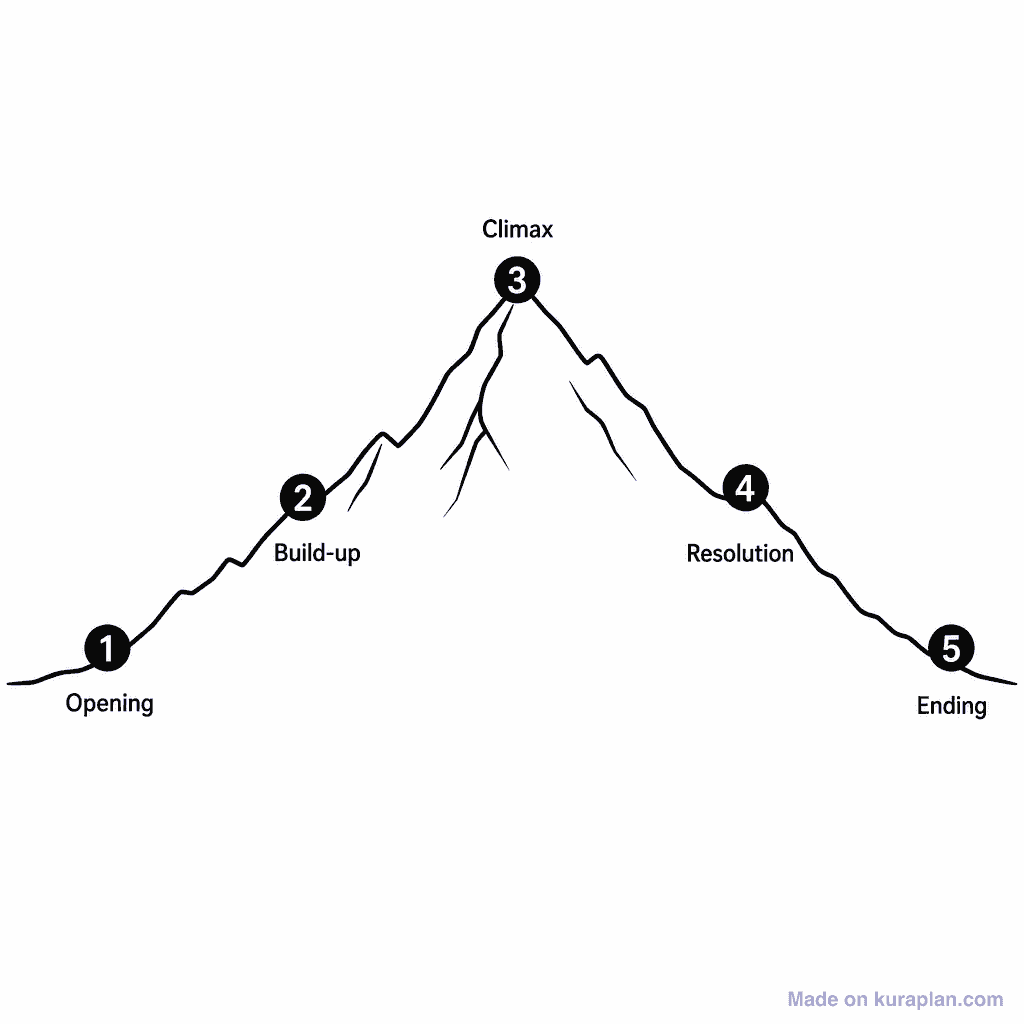 Story Mountain Blank Template
