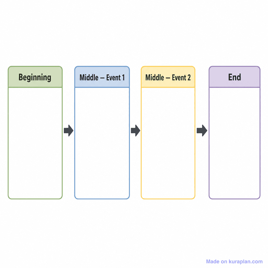 Story Sequence — Beginning, Middle, End (simple)
