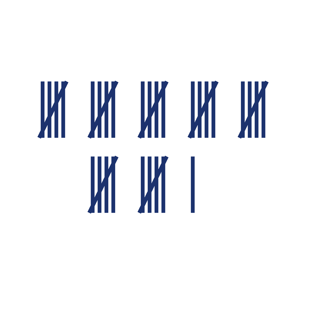 Tally Marks — 36