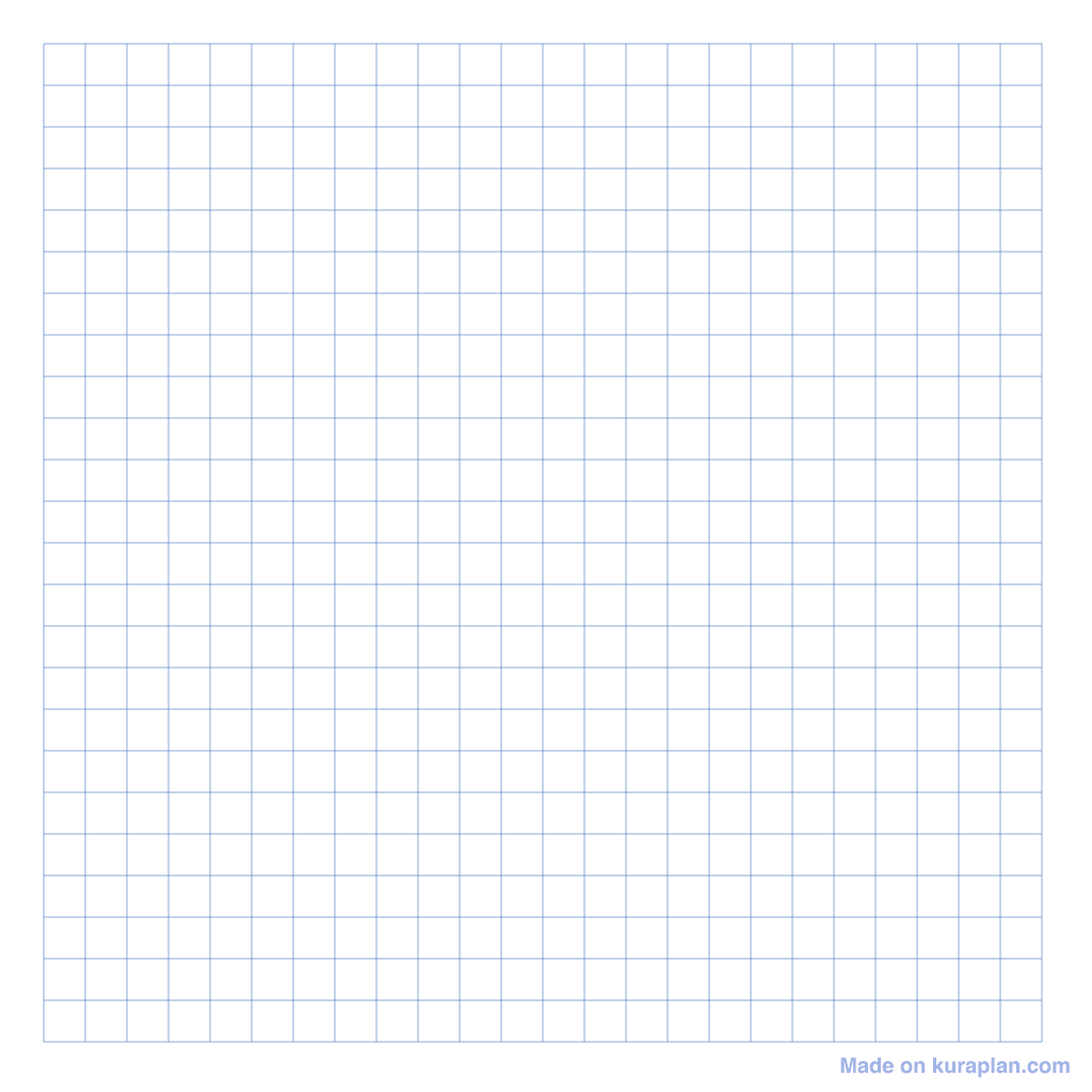 Grid Paper — 24×24 (blank)
