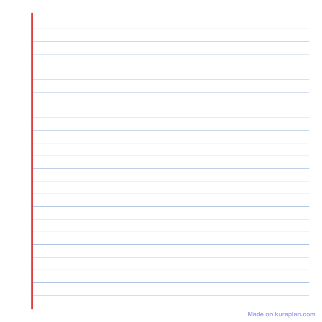 Lined Paper (blank)