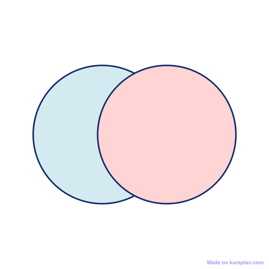 Venn Diagram — 2 circles (blank template)