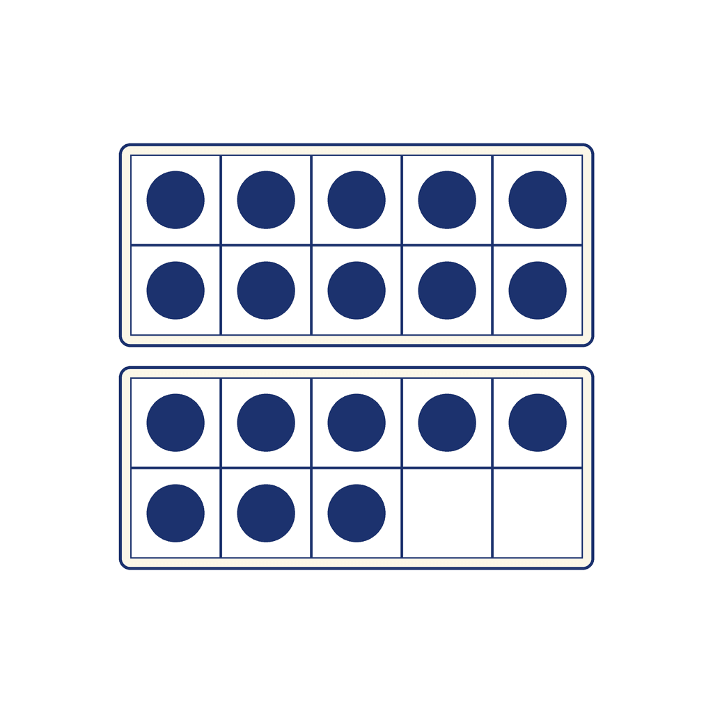 Ten Frame — 18 (Eighteen)