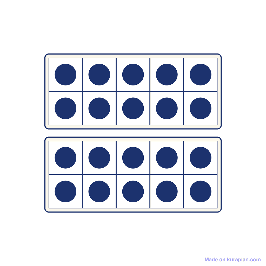 Ten Frame — 20 (Twenty)