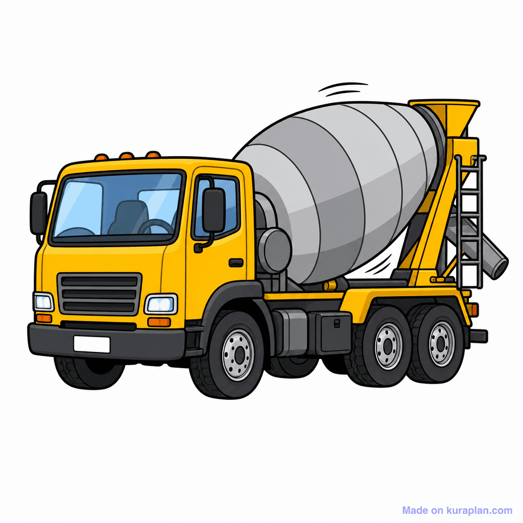 Transport Cement Mixer