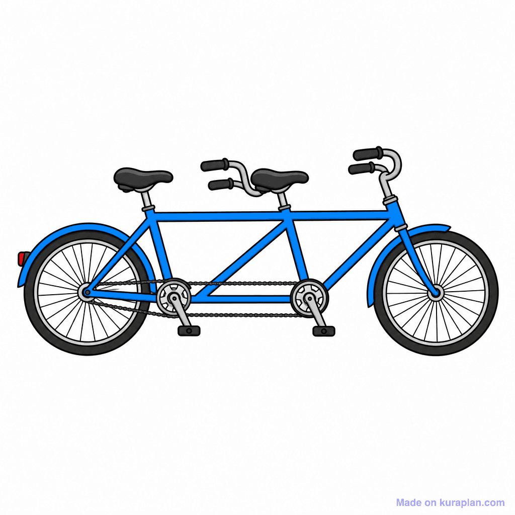 Transport Tandem Bicycle