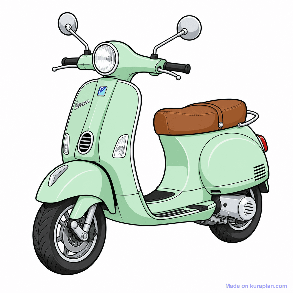 Transport Vespa Scooter