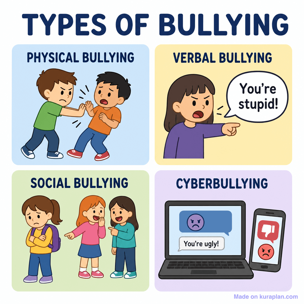 Types of Bullying (simple)