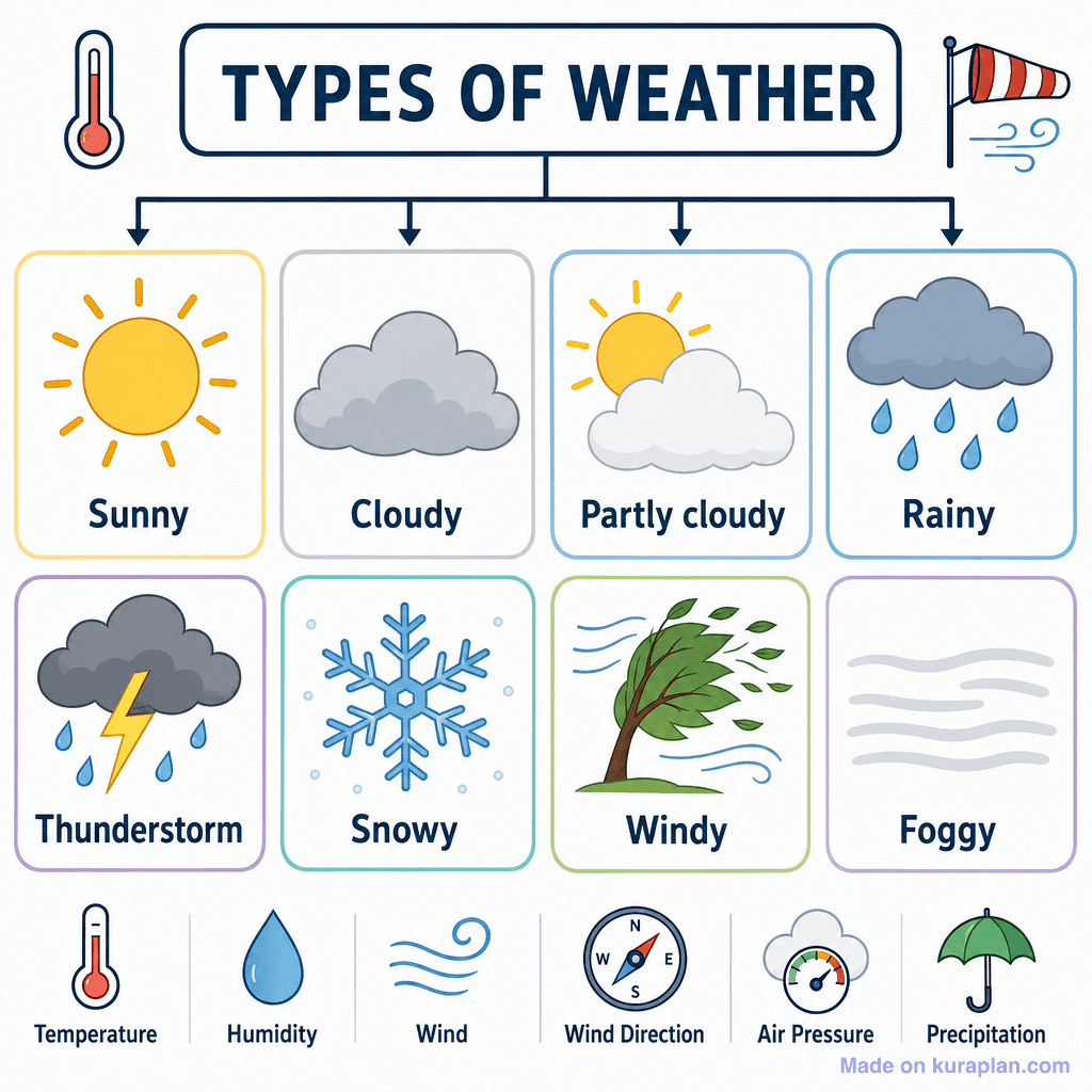 Types of Weather (detailed)
