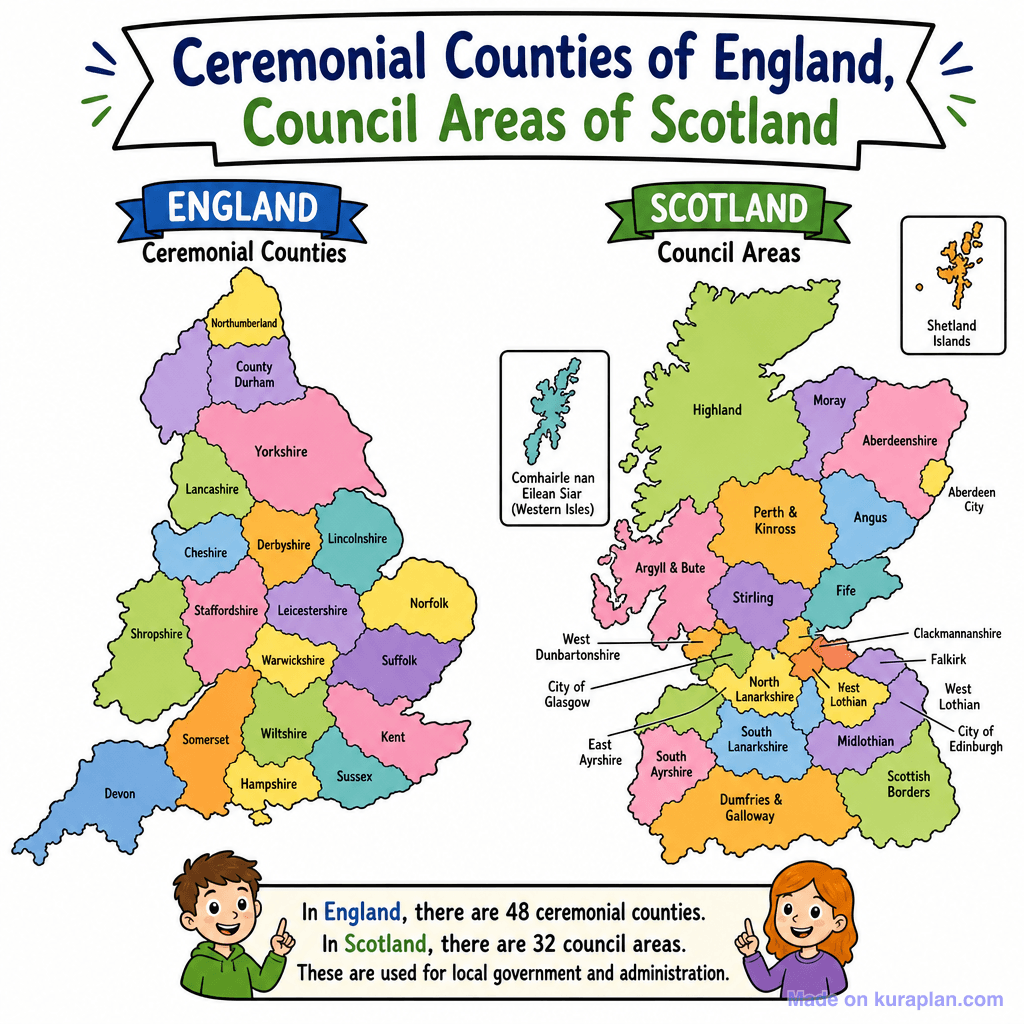 Uk Counties Ceremonial