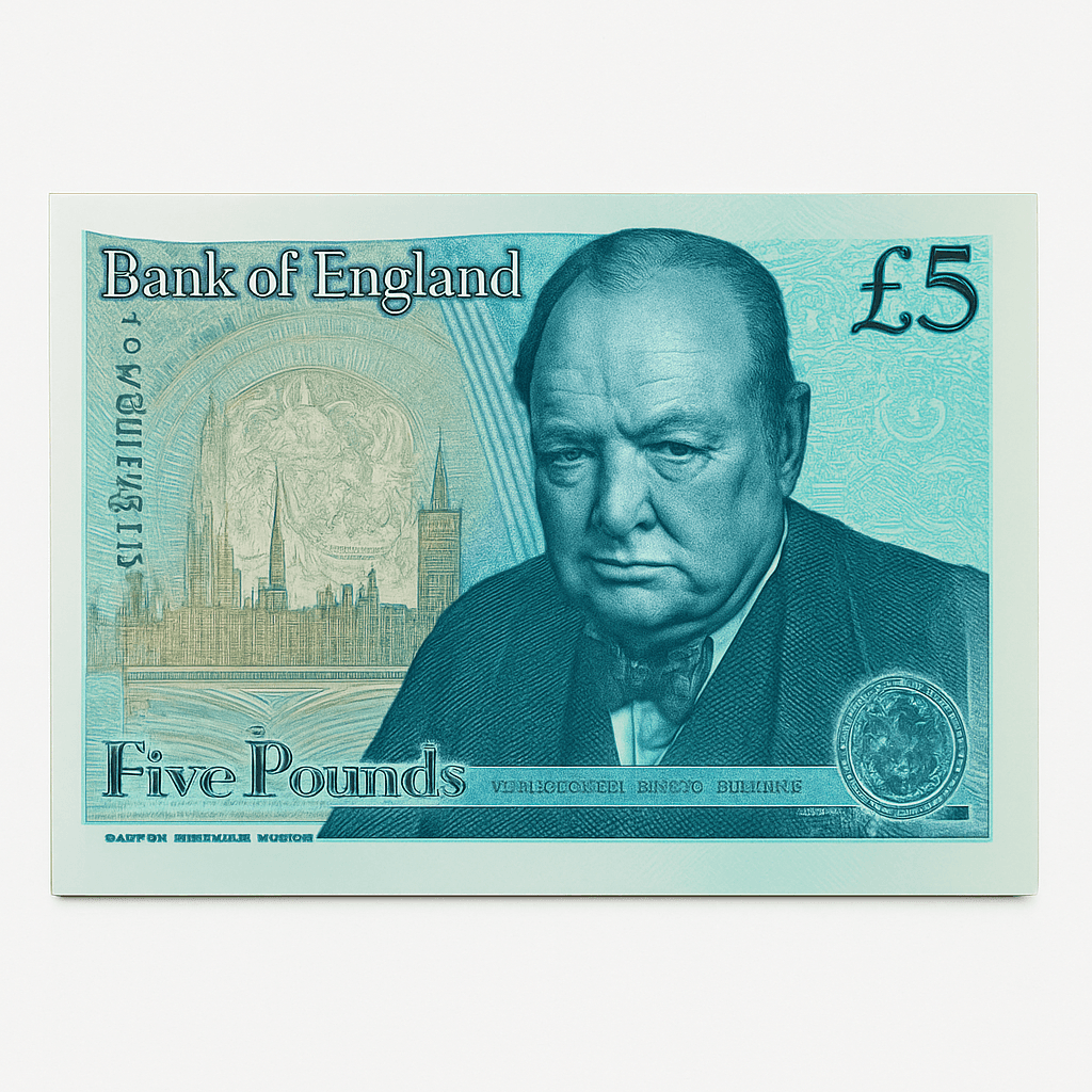 UK £5 note