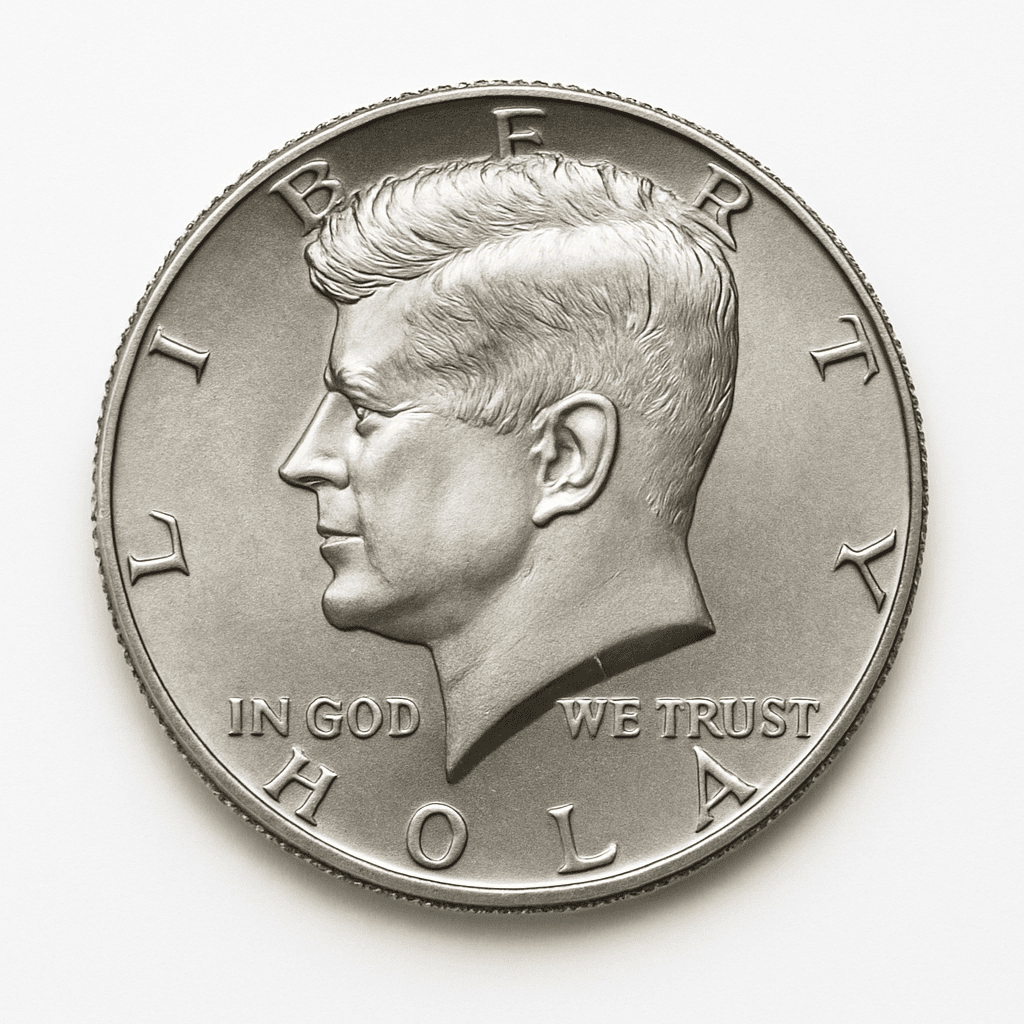 US 50 cents (half dollar)