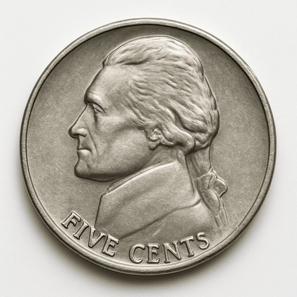 US 5 cents (nickel)