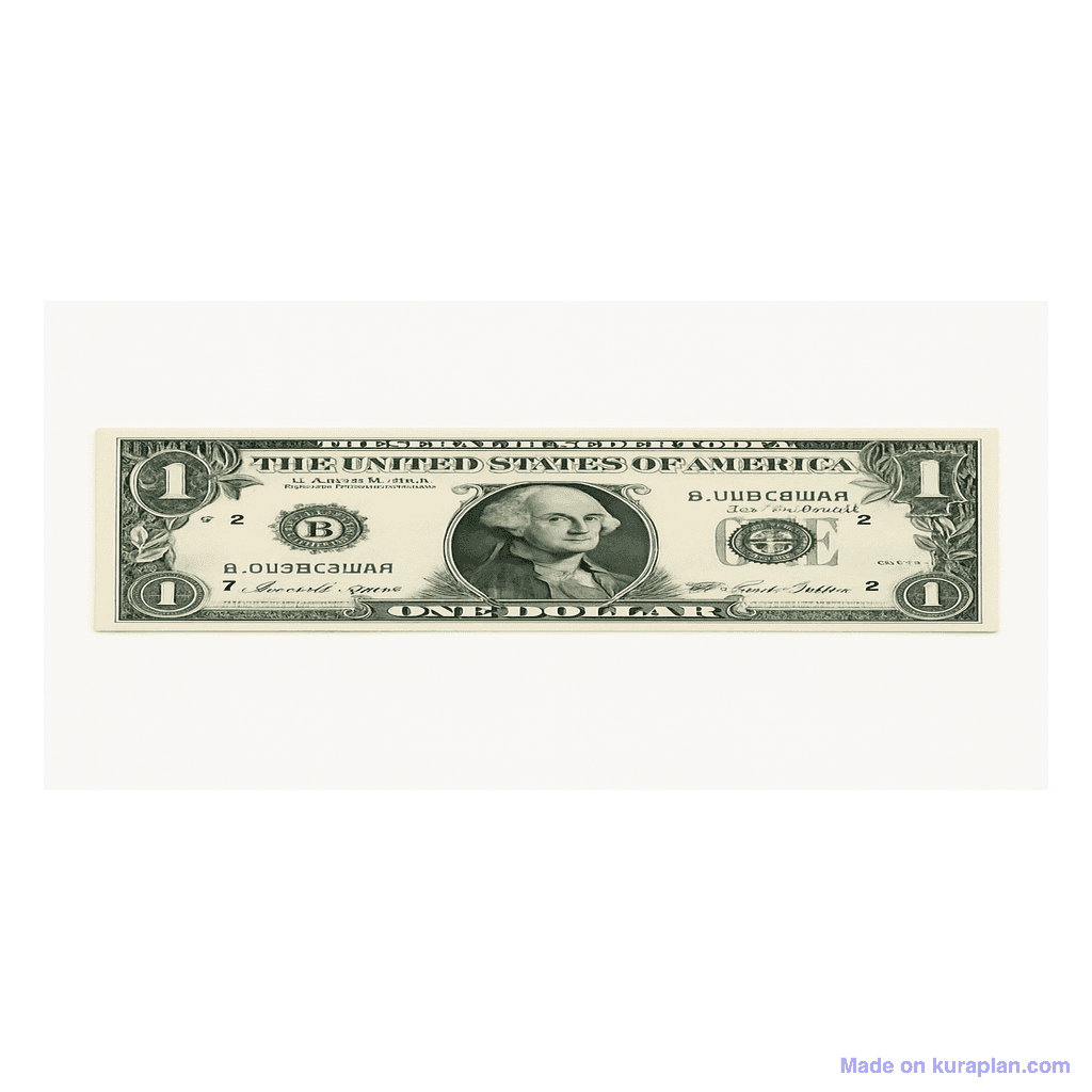 US $1 note