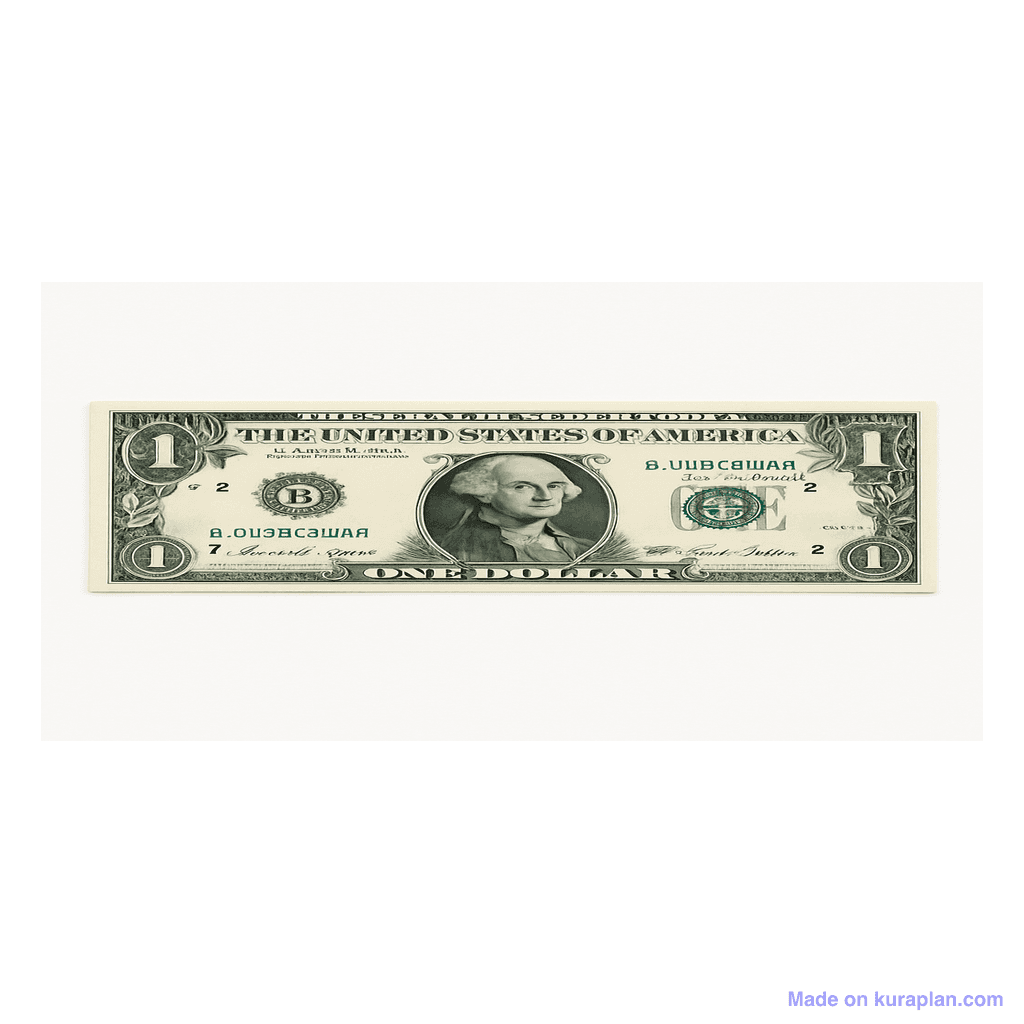 US $1 note