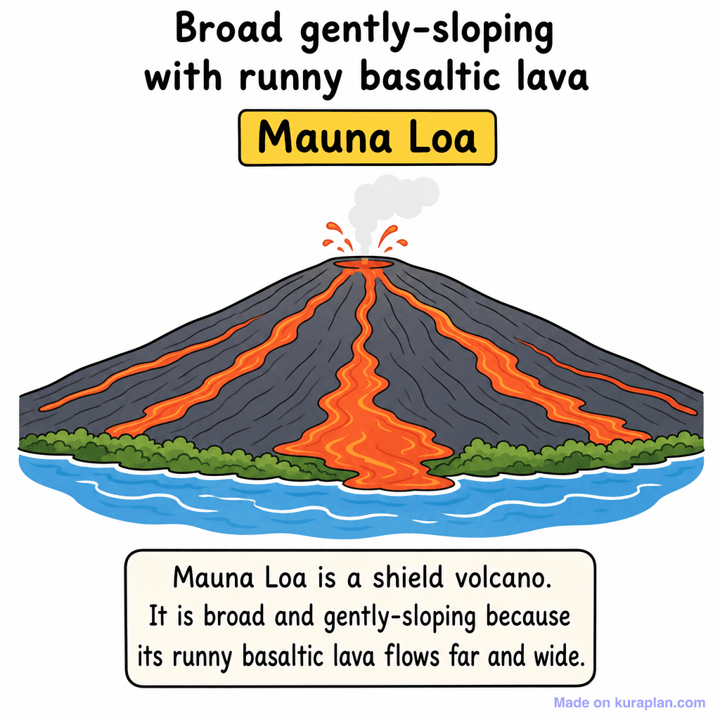 Volcano Shield Cross Section