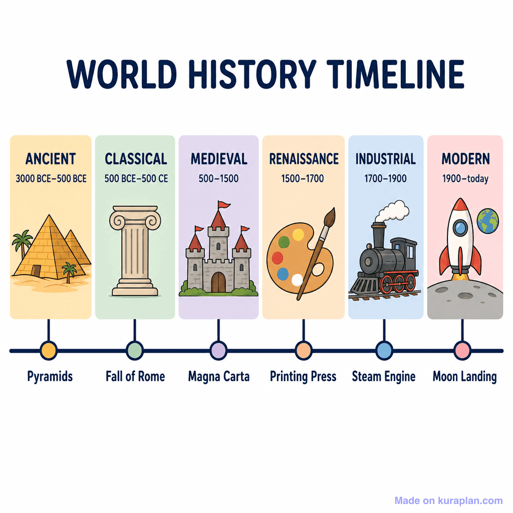 World History Timeline (simple)