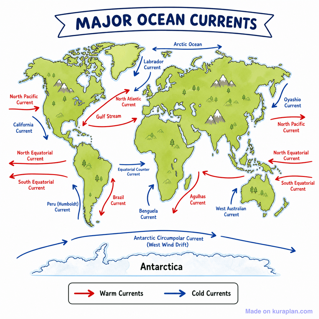 World Ocean Currents