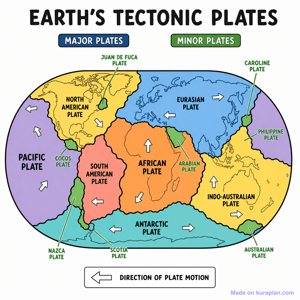 World Plate Tectonics