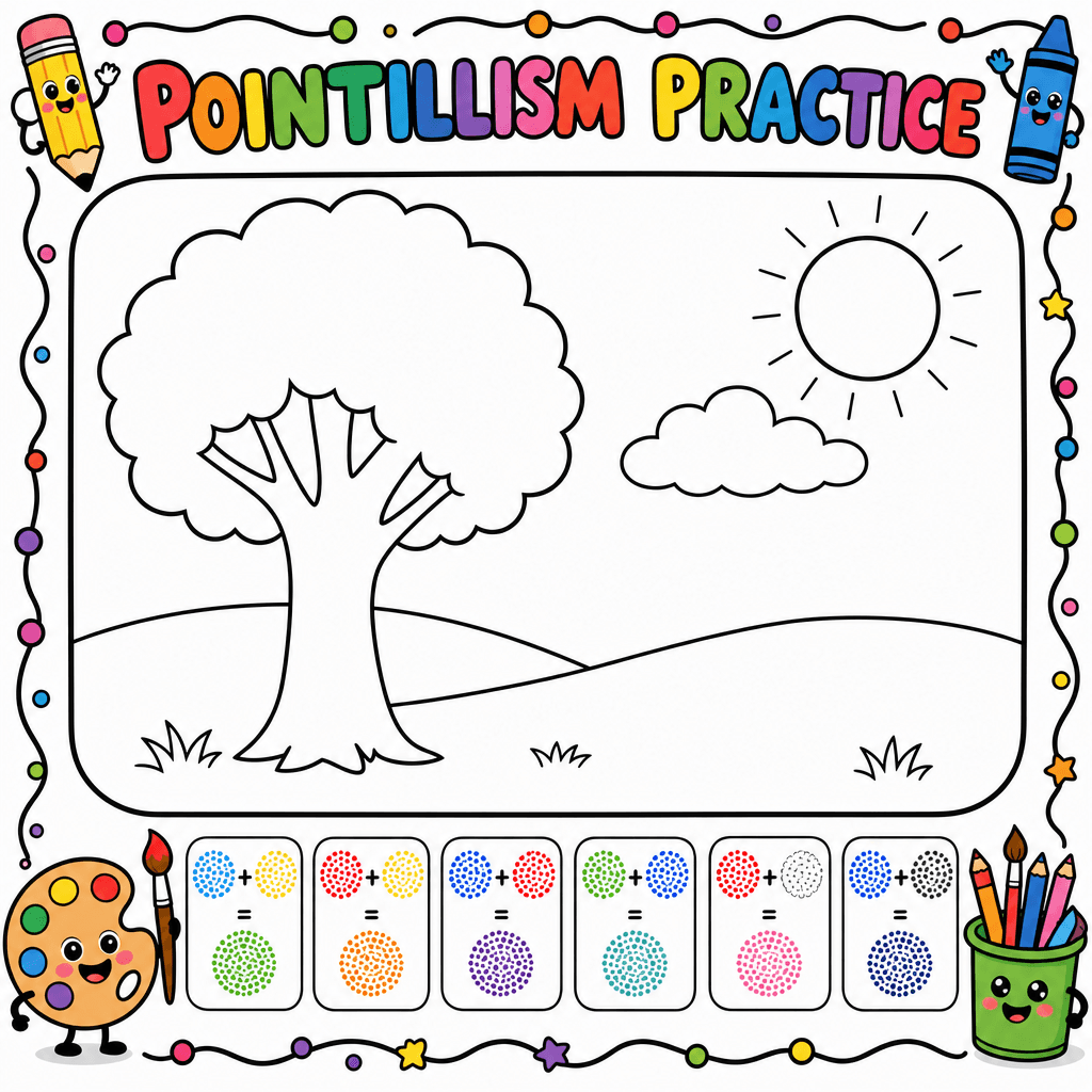 Pointillism Template