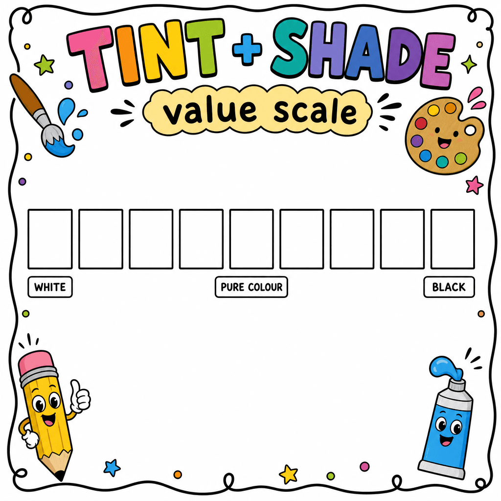 Tint & Shade Scale