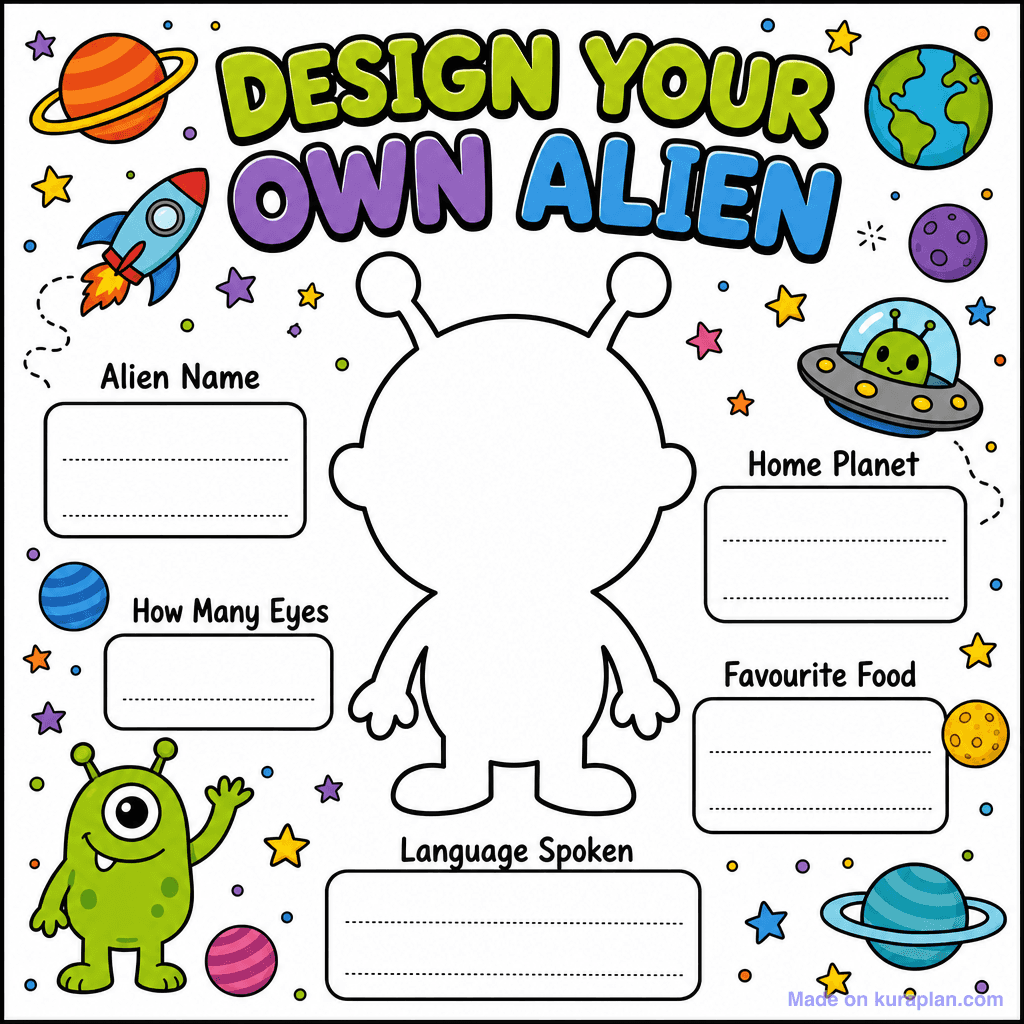 Design Your Own Alien