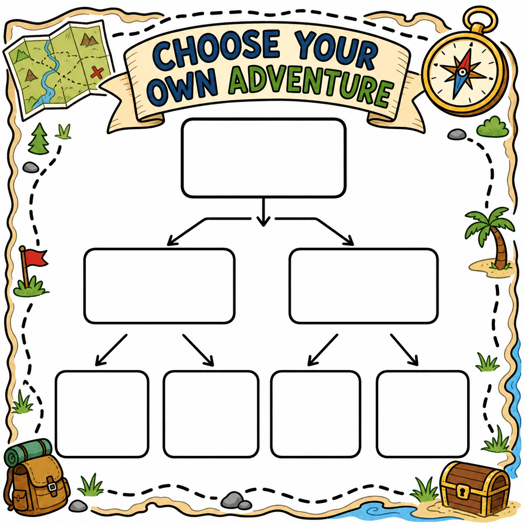 Choose Your Own Adventure Map
