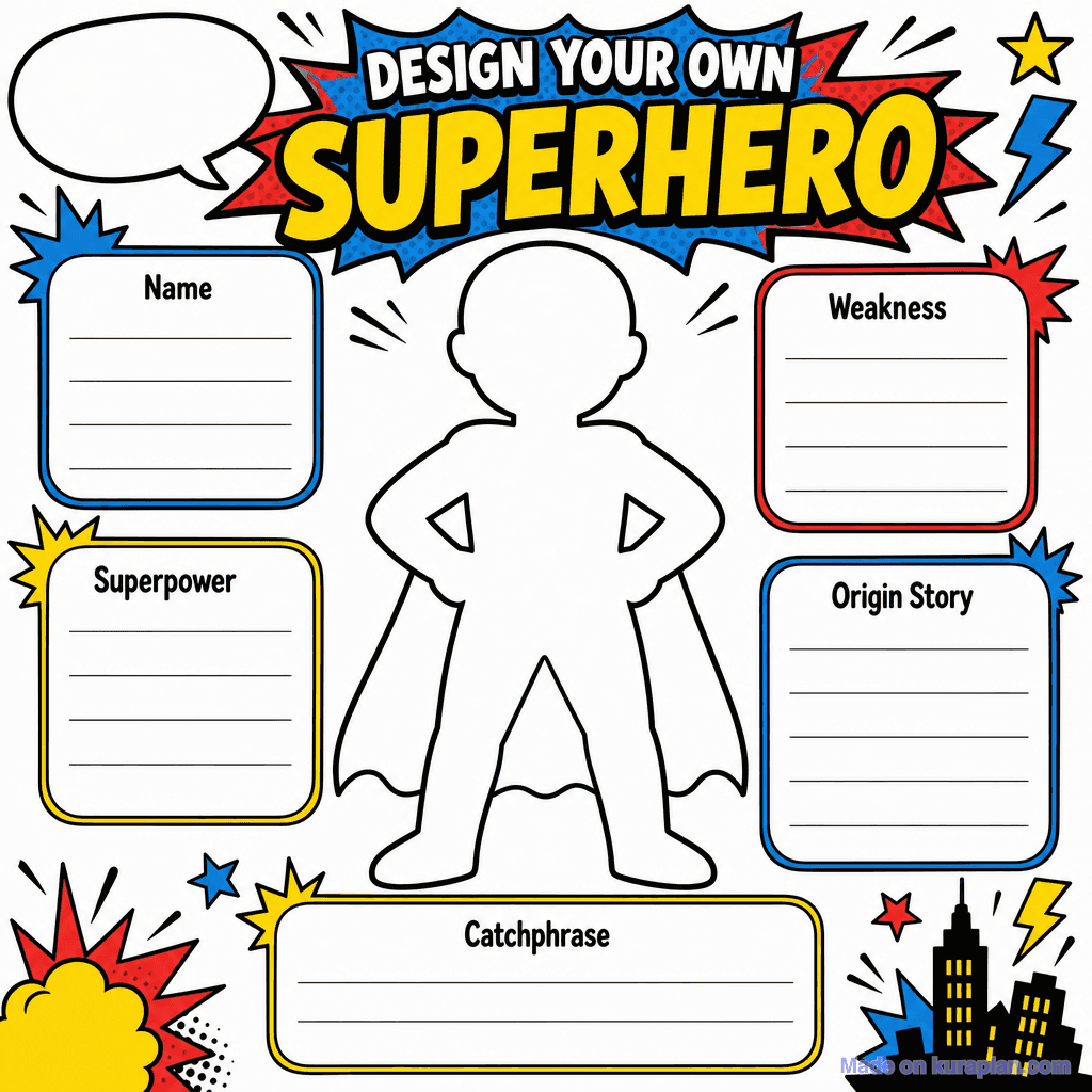 Design Your Own Superhero
