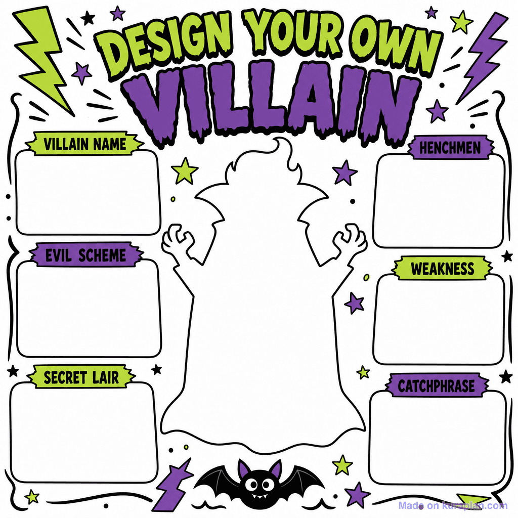 Design Your Own Villain