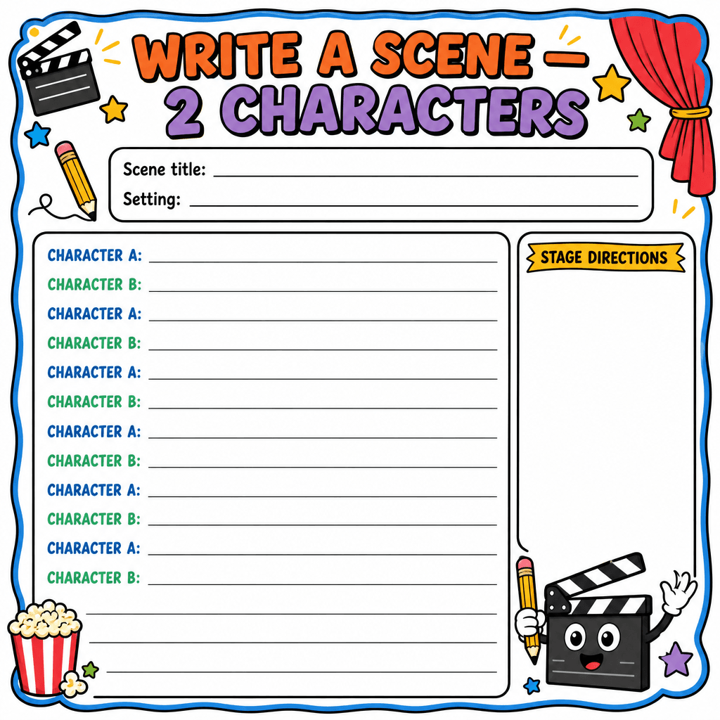 Script Blank (2 Characters)