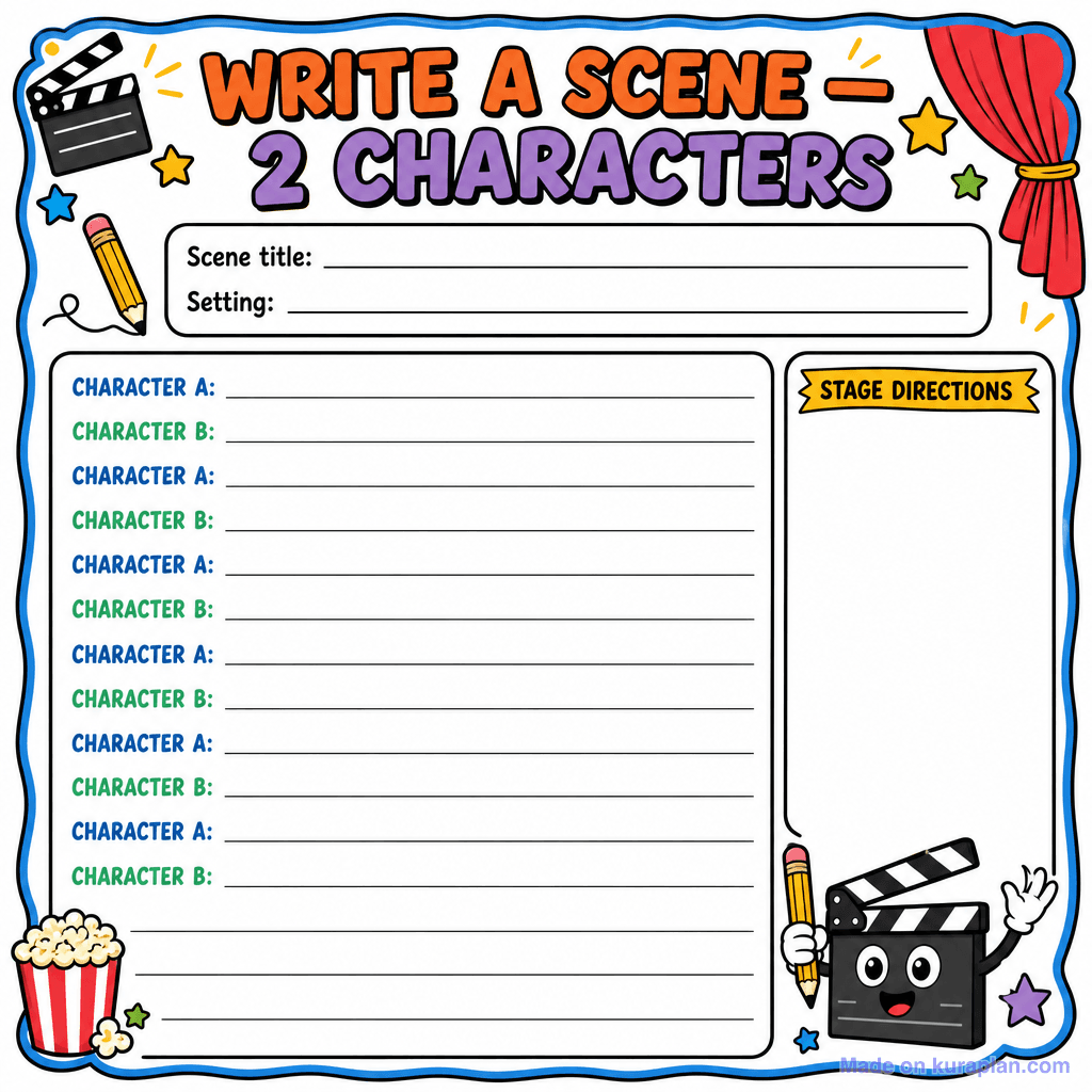 Script Blank (2 Characters)