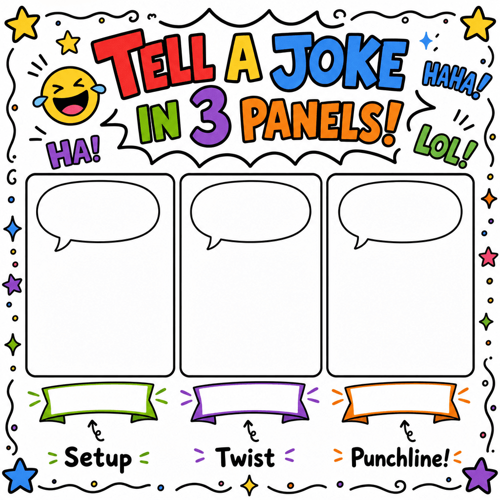 3-Panel Comic Joke