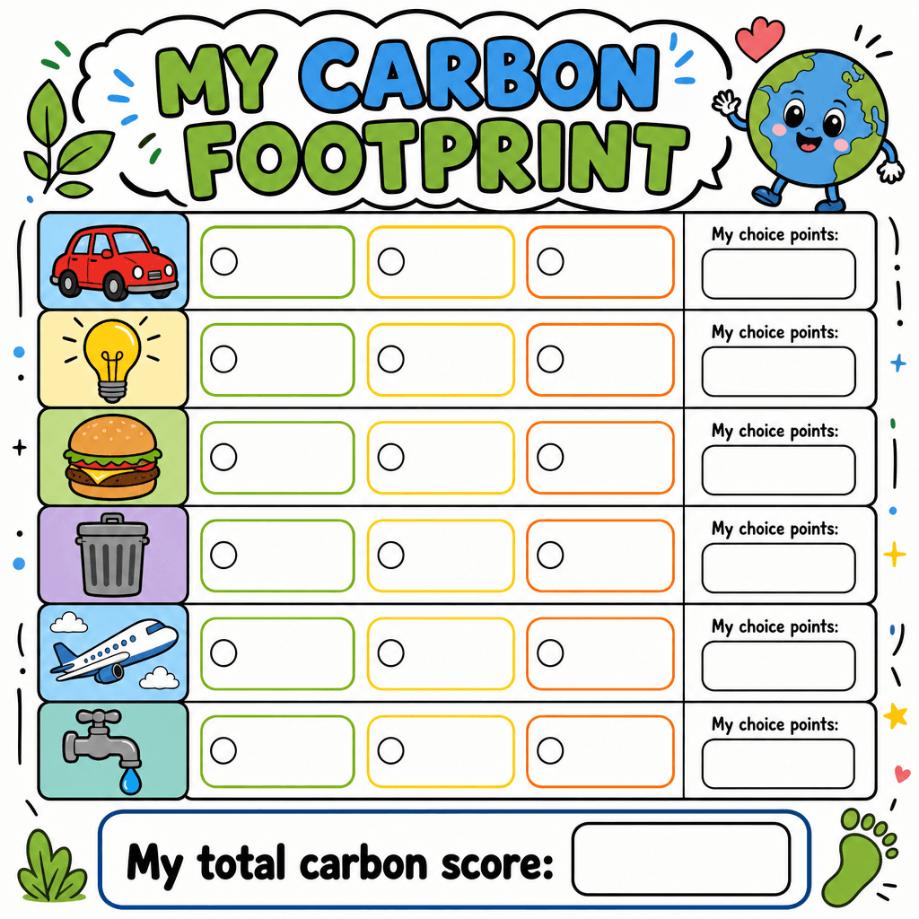 Carbon Footprint Calculator (Simple)