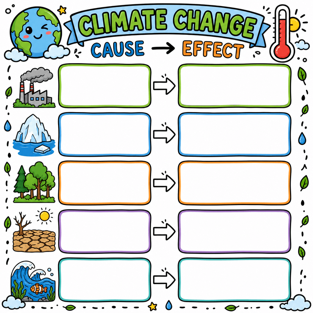 Climate Change Cause-Effect