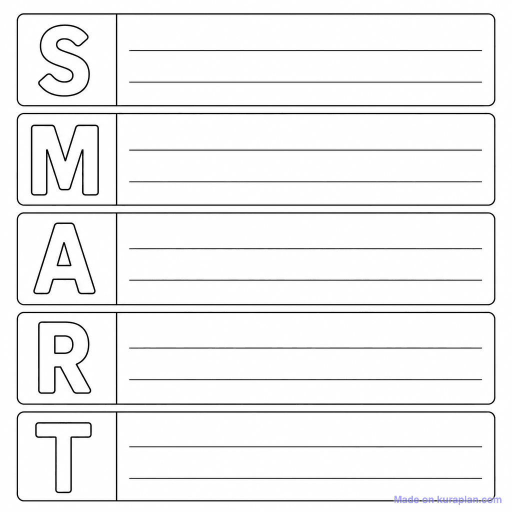 SMART Goal Blank
