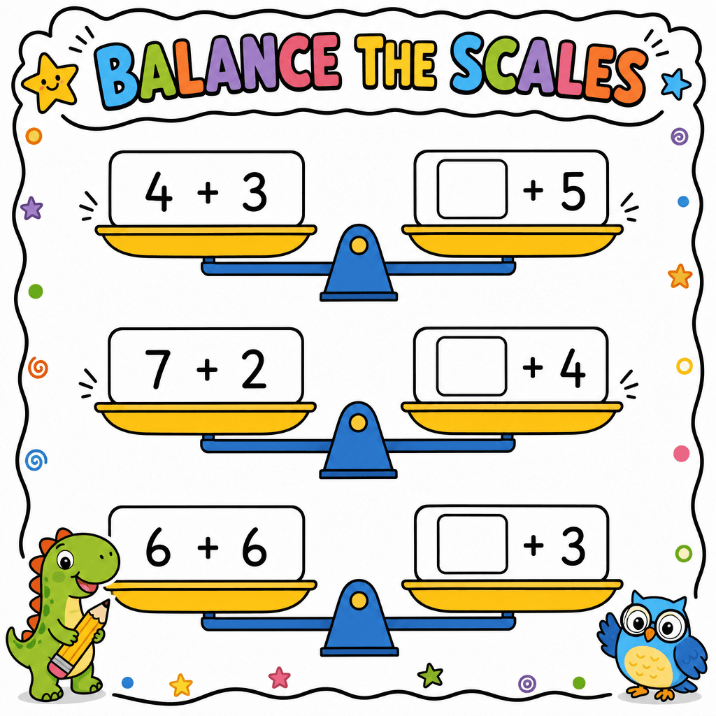 Balance the Equation Scale