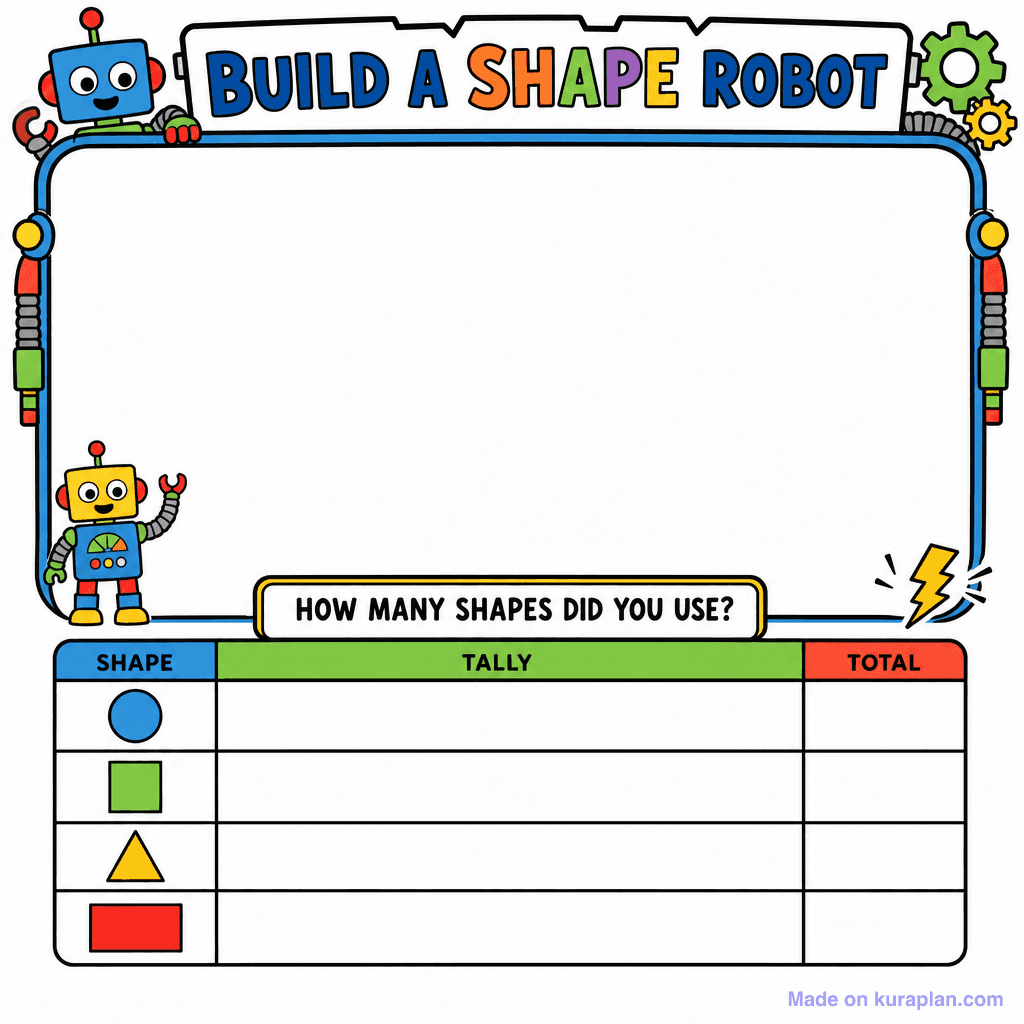 Design a Robot with Shapes