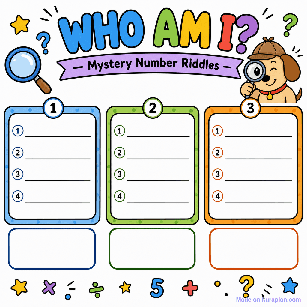 Mystery Number — Who Am I?