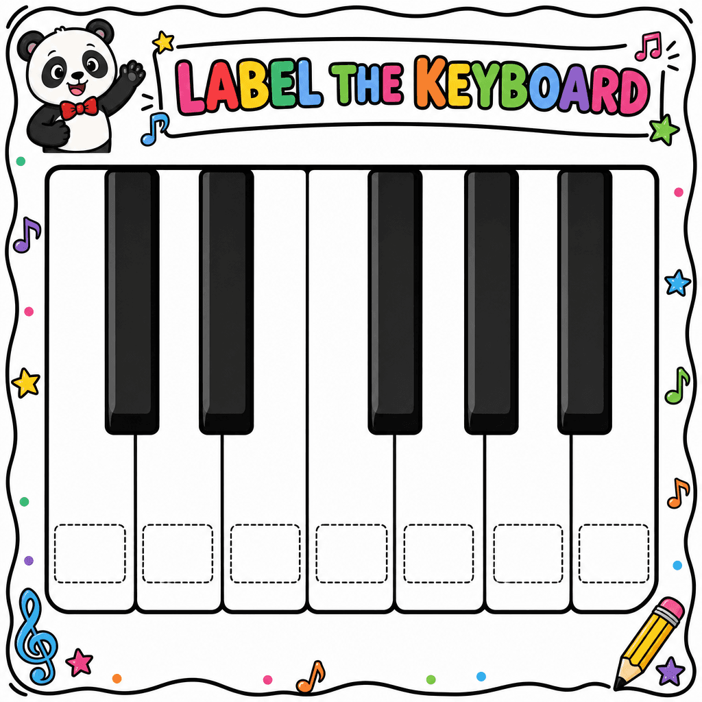 Keyboard Label Blank