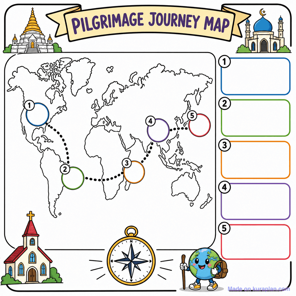 Pilgrimage Journey Map