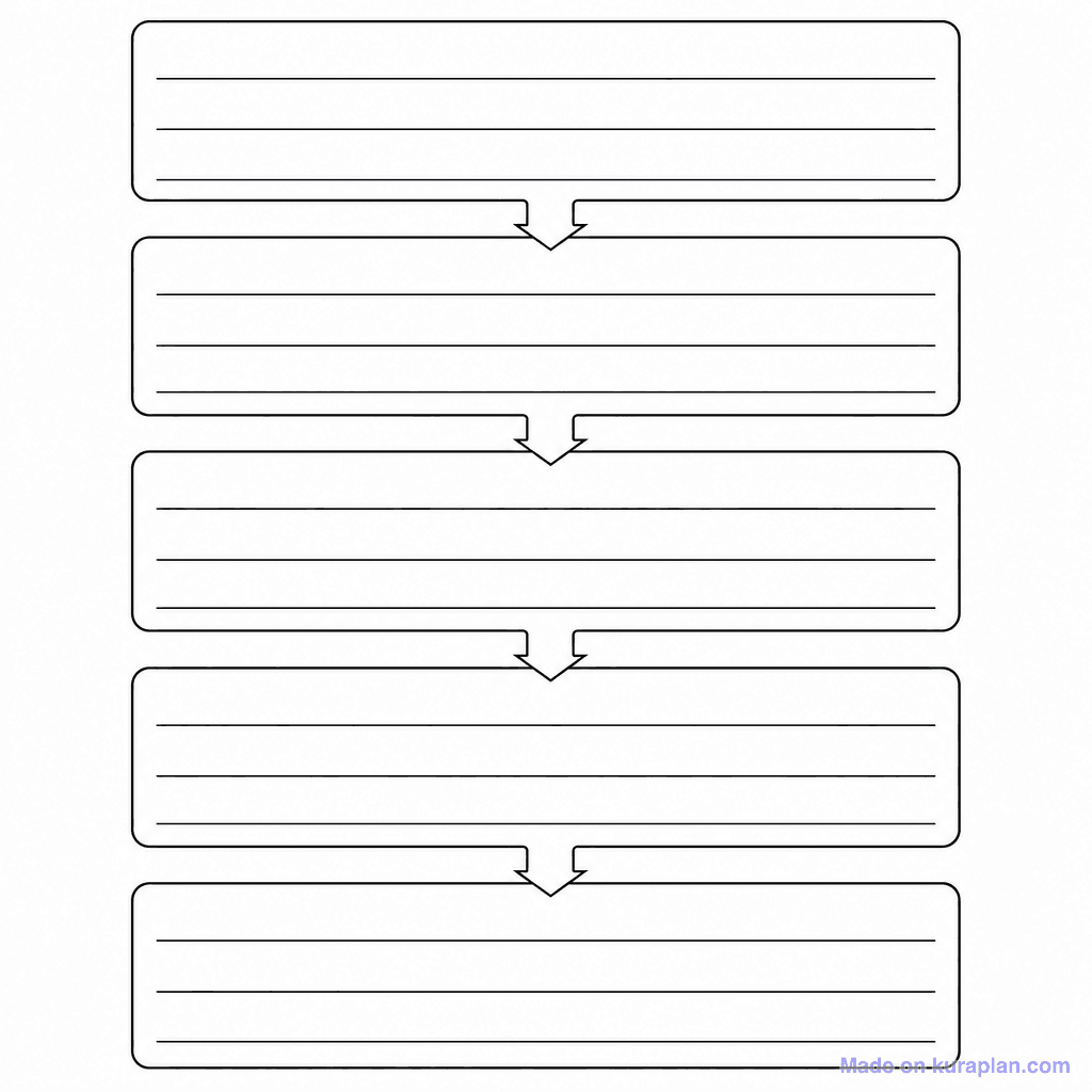 Scientific Method 5 Step Blank