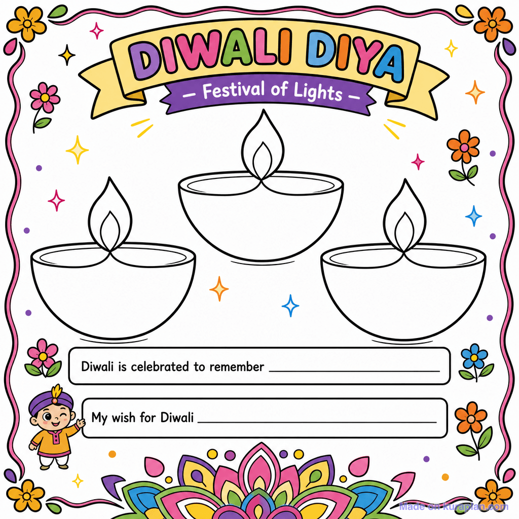 Diwali Diya Design