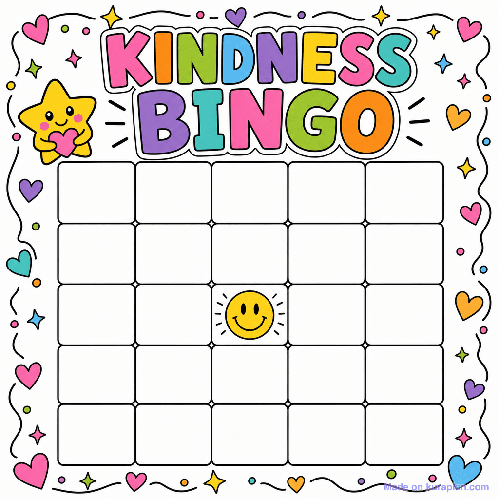 Kindness Bingo