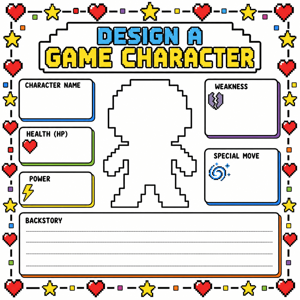 Design a Video Game Character