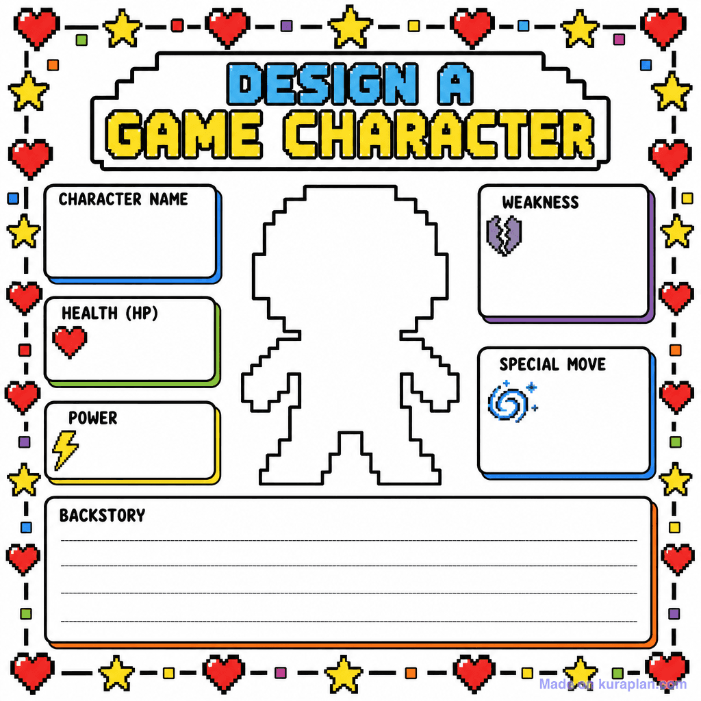 Design a Video Game Character
