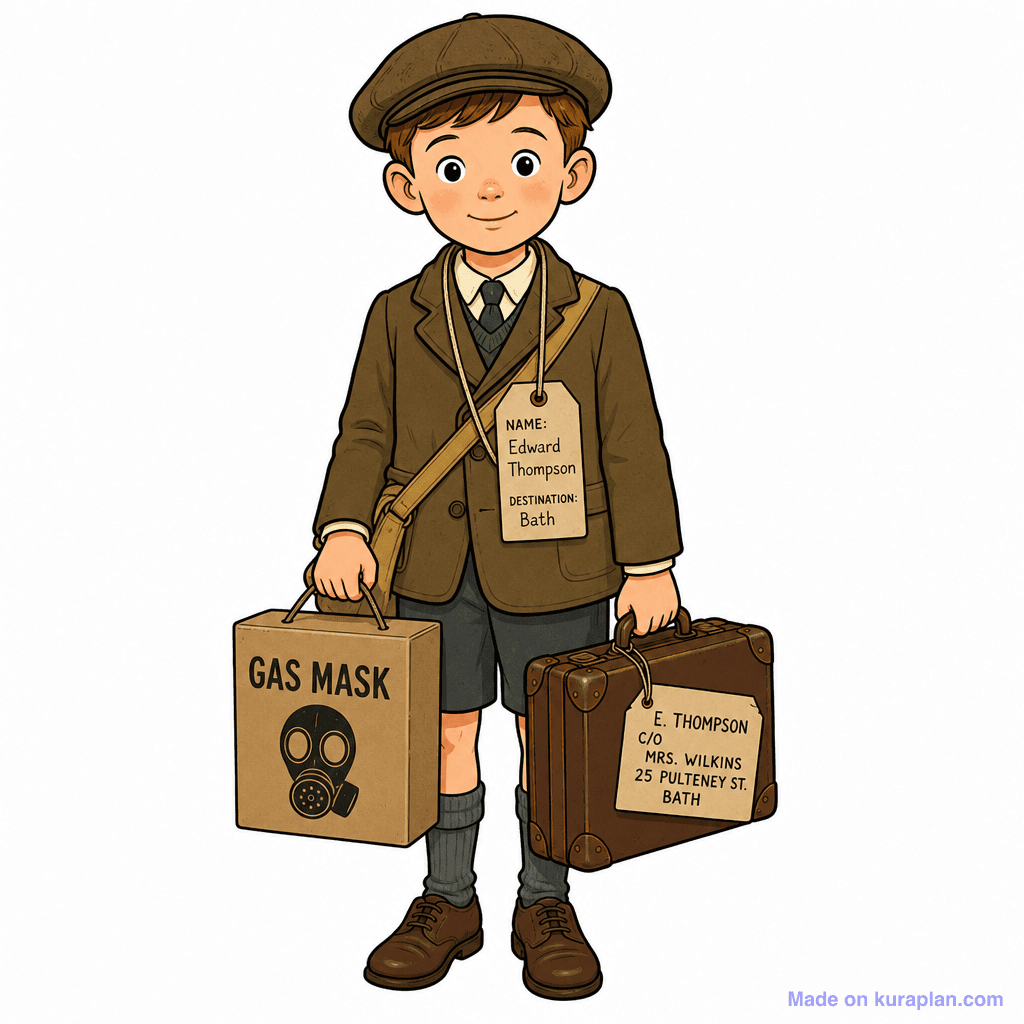 Ww2 Evacuee Child Gasmask