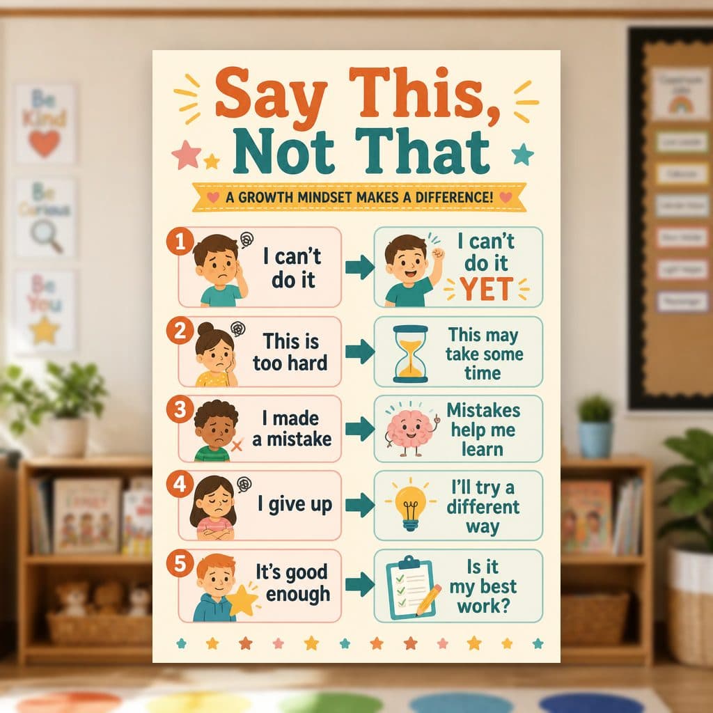 Growth Mindset Poster — page preview 1